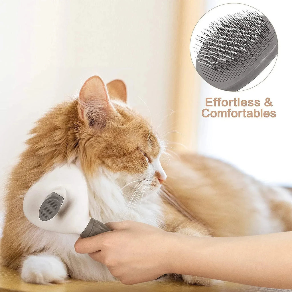Pawsh Self-Cleaning Deshedding Brush