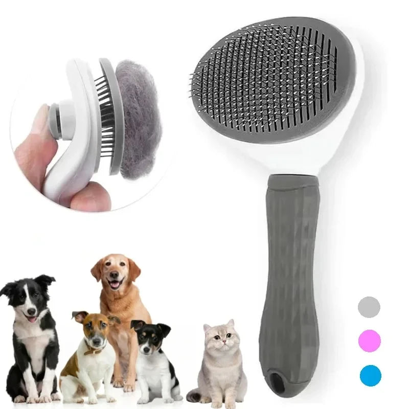 Pawsh Self-Cleaning Deshedding Brush