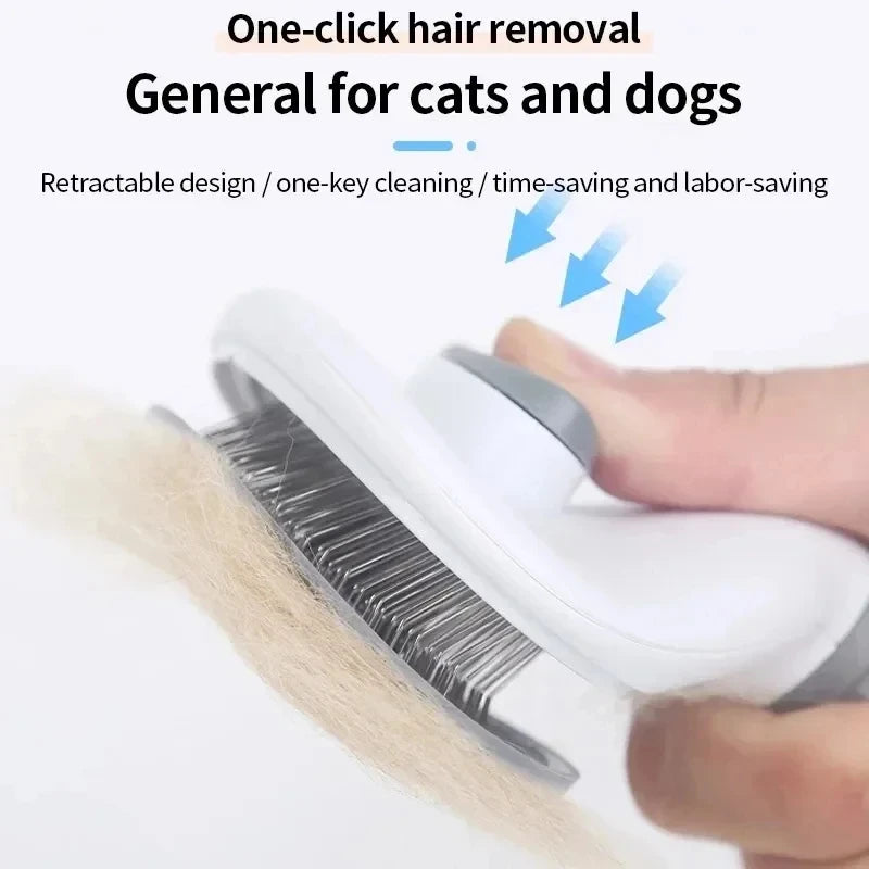 Pawsh Self-Cleaning Deshedding Brush